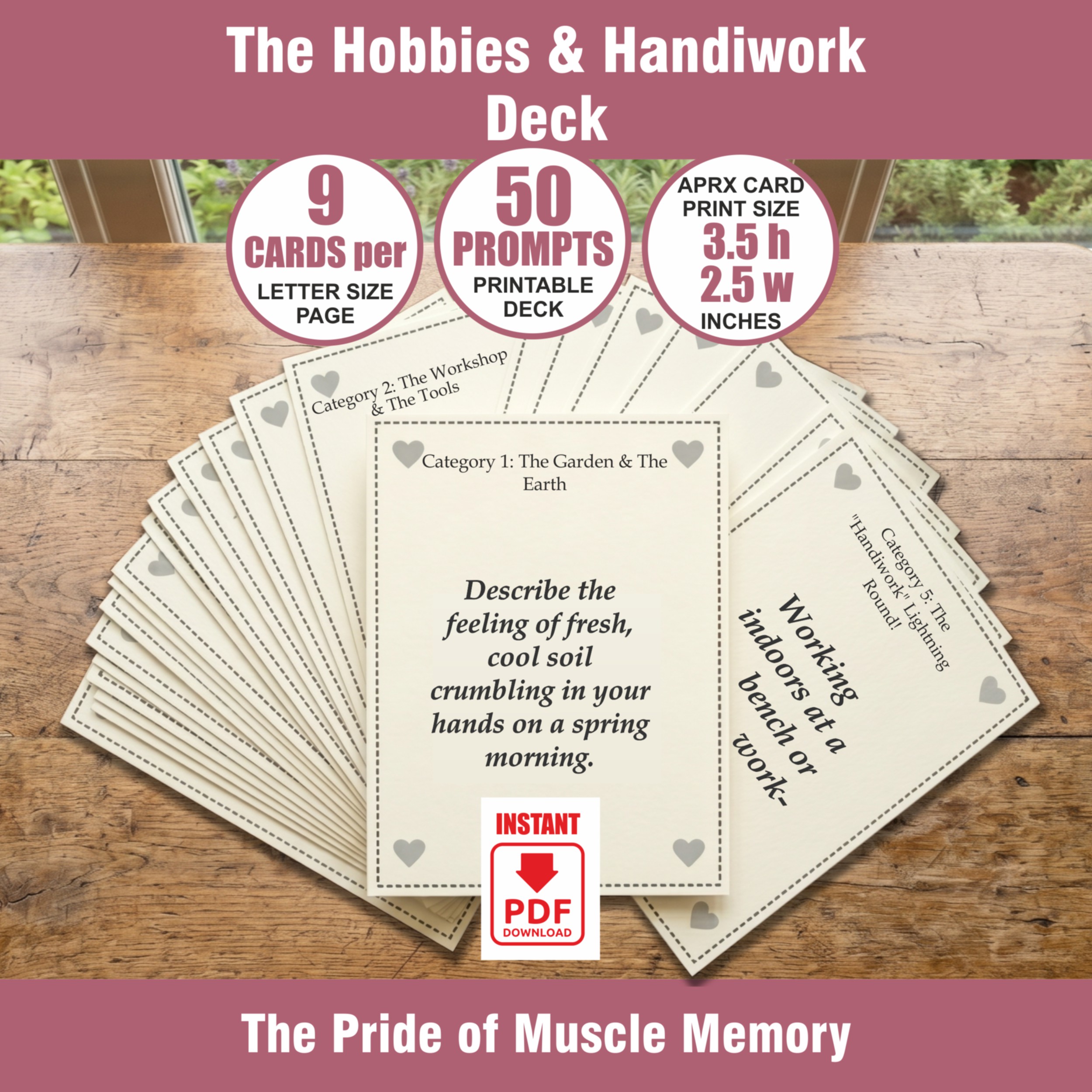 The Hobbies & Handiwork Deck